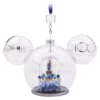 Mickey And Minnie Mouse Glass Sketchbook Ornament, Disneyland - Disney100 -Disney 465063957478