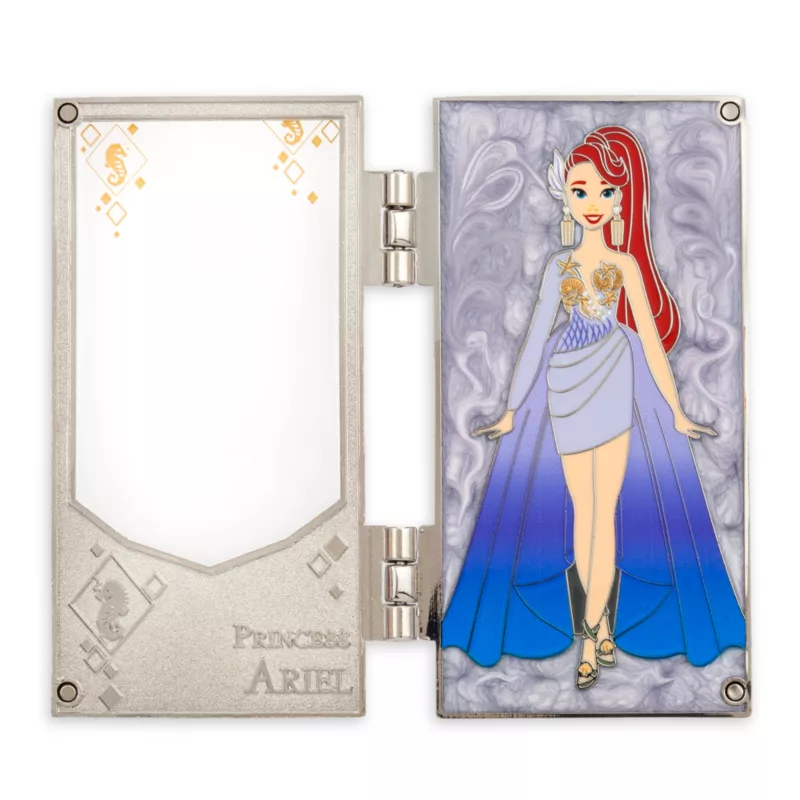 Ariel Hinged Pin, The Little Mermaid, Disney Designer Collection, Limited Release 4 Ariel Hinged Pin, The Little Mermaid, Disney Designer Collection, Limited Release - Image 2