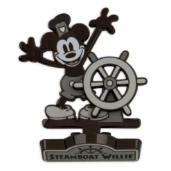 Mickey Mouse As Steamboat Willie Pin - Disney100, Limited Release 8 Mickey Mouse As Steamboat Willie Pin - Disney100, Limited Release -Disney 466043737691 2