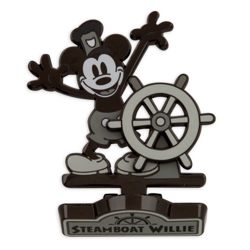 Mickey Mouse As Steamboat Willie Pin - Disney100, Limited Release 5 Mickey Mouse As Steamboat Willie Pin - Disney100, Limited Release - Image 3