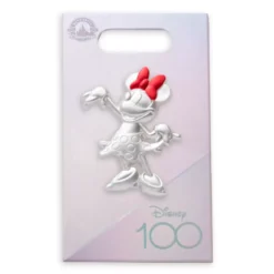 Minnie Mouse Platinum Celebration Pin - Disney100 5 Minnie Mouse Platinum Celebration Pin - Disney100 -Disney 466043738353 1