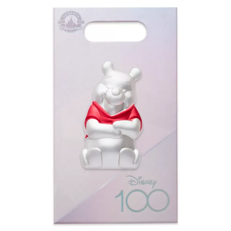Winnie The Pooh Platinum Celebration Pin - Disney100 4 Winnie The Pooh Platinum Celebration Pin - Disney100 - Image 2