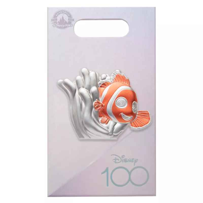 Nemo Platinum Celebration Pin, Finding Nemo - Disney100 4 Nemo Platinum Celebration Pin, Finding Nemo - Disney100 - Image 2