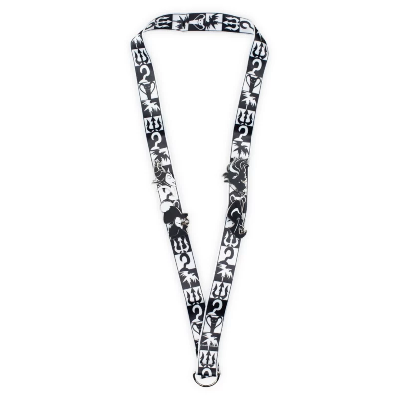 Disney Villains Lanyard And Pins Set 3 Disney Villains Lanyard And Pins Set