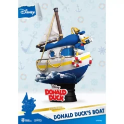 Donald Duck's Boat Summer Series Figurine, Beast Kingdom -Disney 710495550664 2