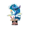 Stitch Surf Summer Series Figurine, Beast Kingdom -Disney 710495550671