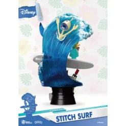 Stitch Surf Summer Series Figurine, Beast Kingdom -Disney 710495550671 3