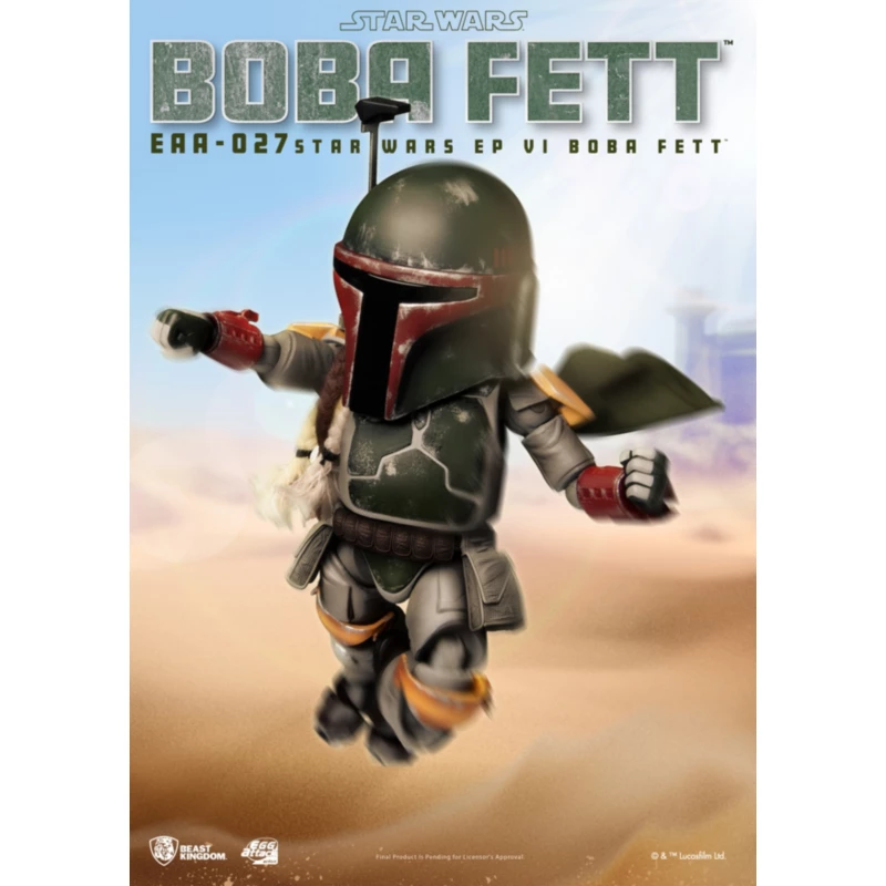 STAR WARS EP VI Boba Fett Figurine, Beast Kingdom 5 STAR WARS EP VI Boba Fett Figurine, Beast Kingdom - Image 3