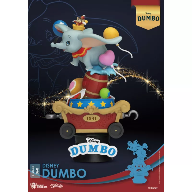Dumbo Figurine, Beast Kingdom 3 Dumbo Figurine, Beast Kingdom - Image 2