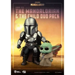 The Mandalorian & The Child Duo Pack Figurine, Beast Kingdom 10 The Mandalorian & The Child Duo Pack Figurine, Beast Kingdom -Disney 711061145772 3