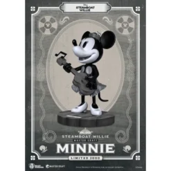 Steamboat Willie Master Craft Minnie Figurine, Beast Kingdom -Disney 711203440369 2