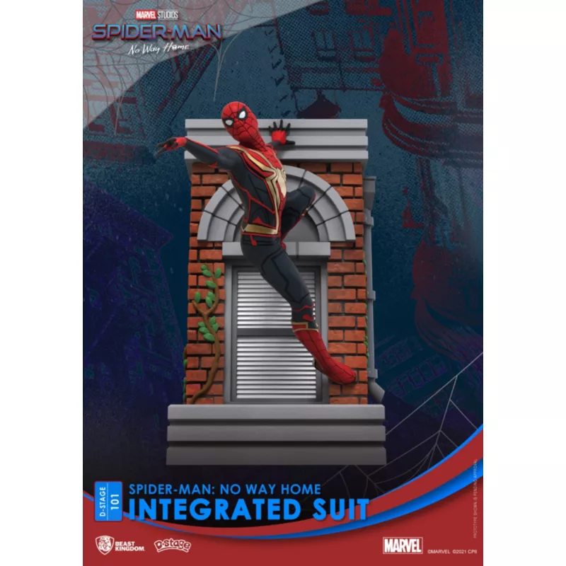 Spider-Man: No Way Home-Integrated Suit Figurine, Beast Kingdom 4 Spider-Man: No Way Home-Integrated Suit Figurine, Beast Kingdom - Image 2