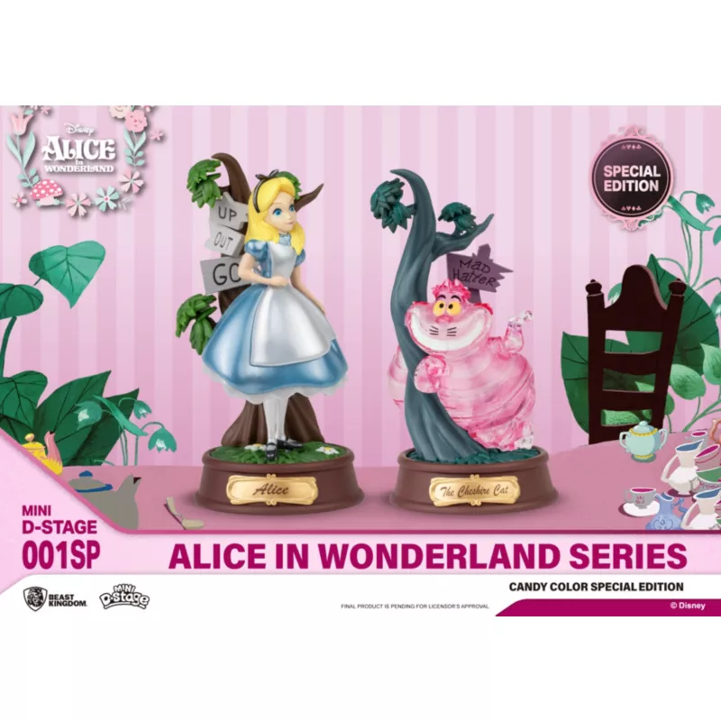 Alice In Wonderland Series - Candy Color Special Edition Figurine, Beast Kingdom 4 Alice In Wonderland Series - Candy Color Special Edition Figurine, Beast Kingdom - Image 2